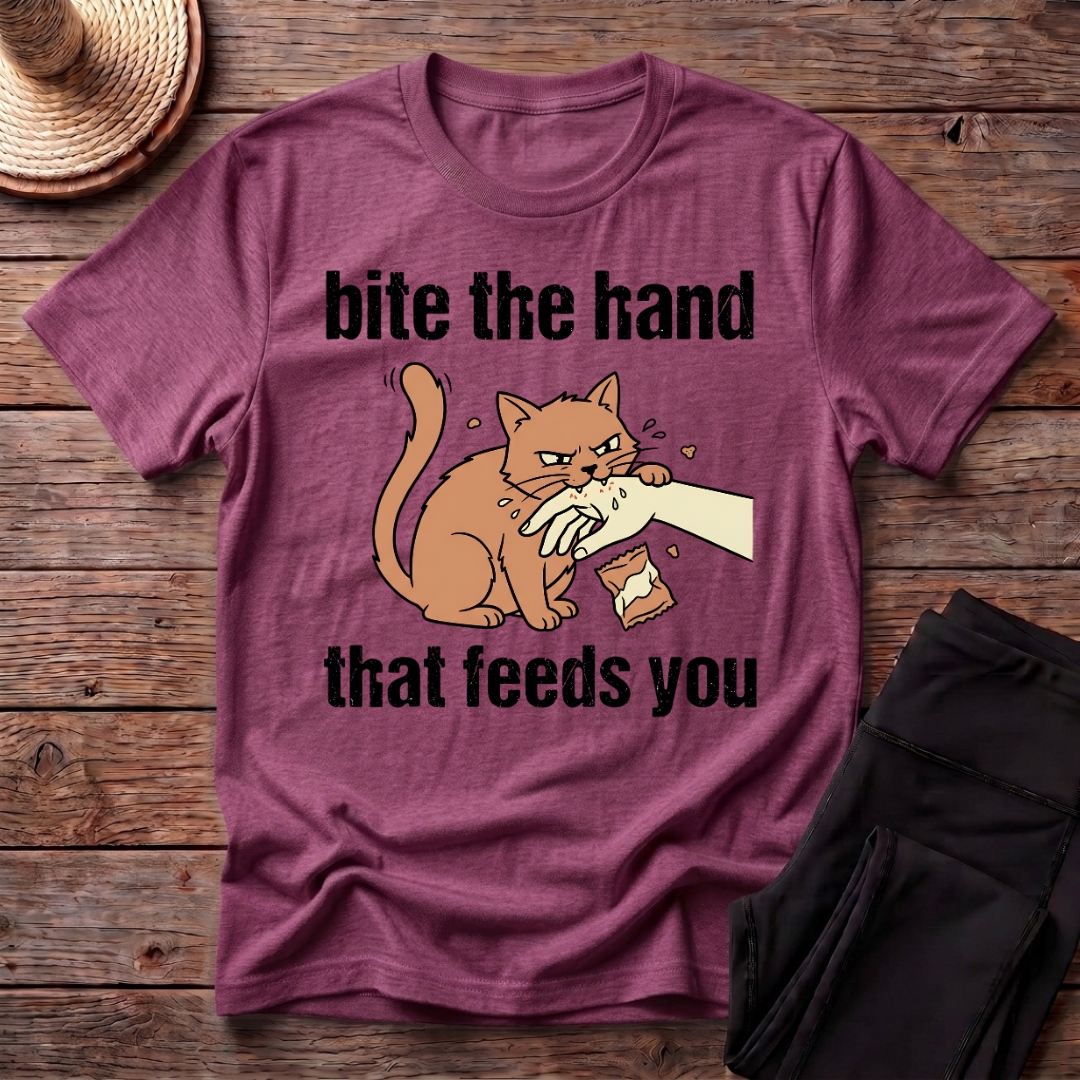 Bite The Hand That Feeds You T-Shirt