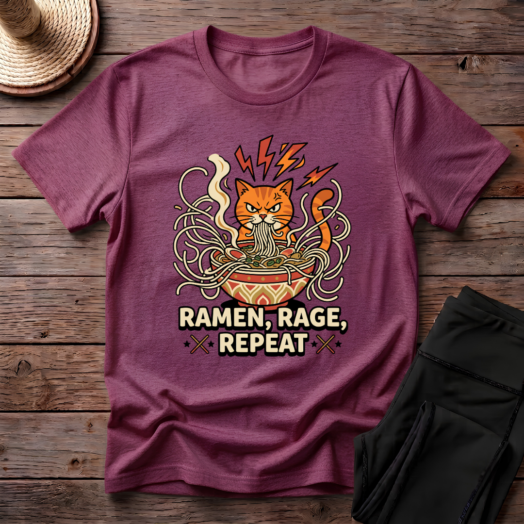 Ramen, Rage, Repeat T-Shirt