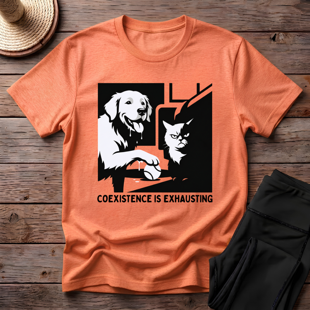 Coexistence Is Exhausting T-Shirt