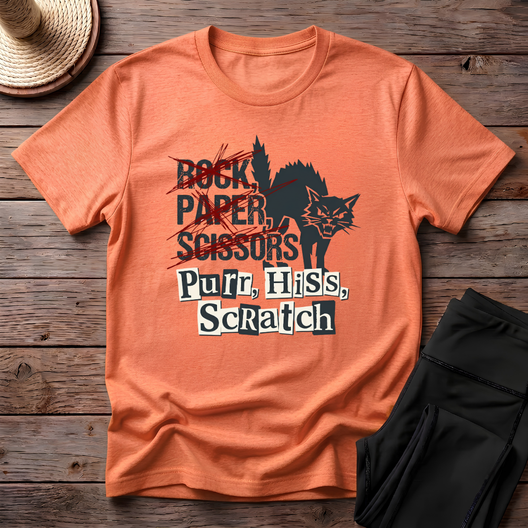 Purr Hiss Scratch T-Shirt