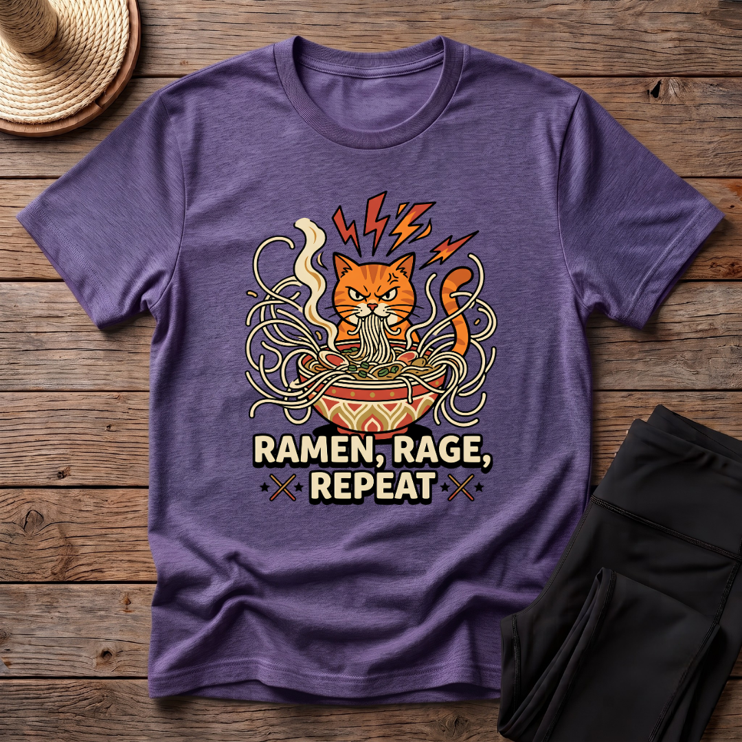 Ramen, Rage, Repeat T-Shirt