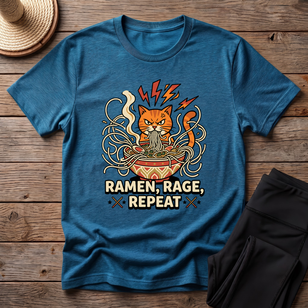 Ramen, Rage, Repeat T-Shirt