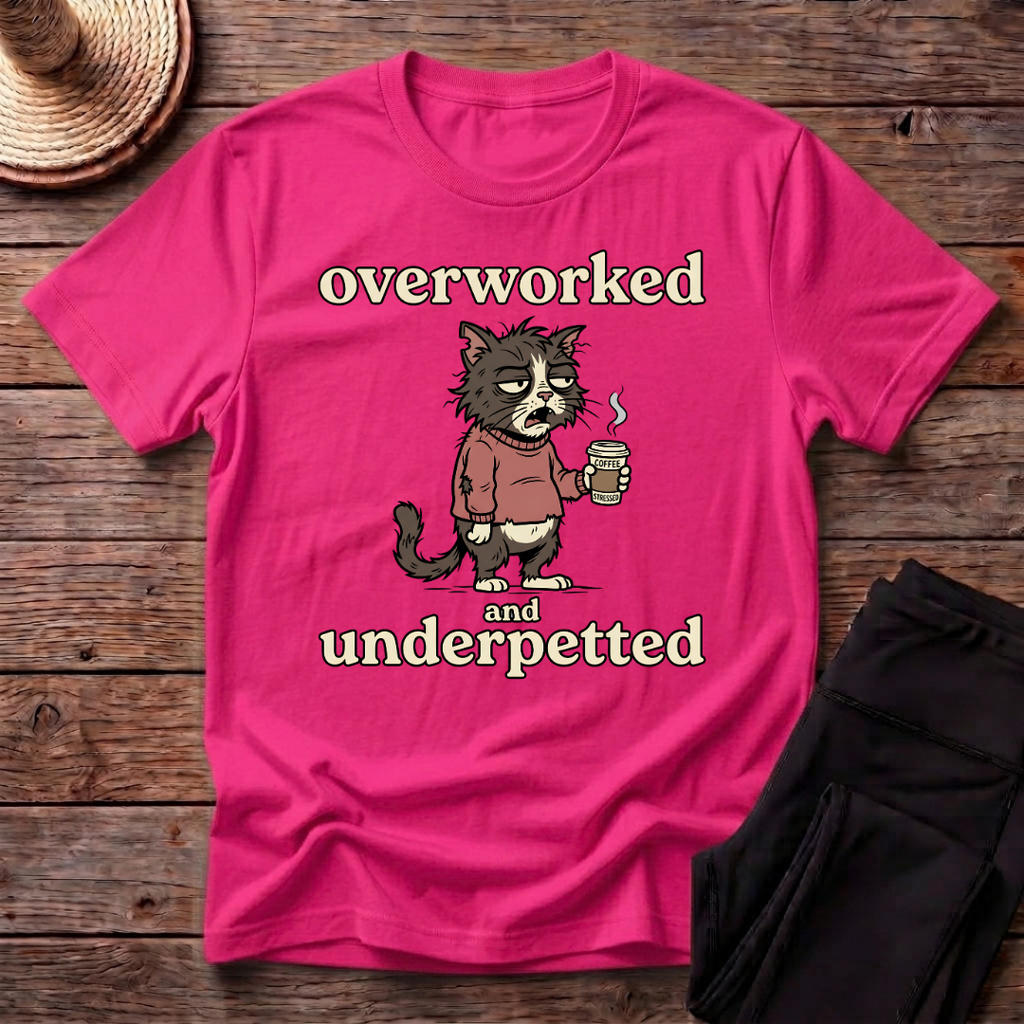 Overworked And Underpetted T-Shirt
