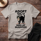 Adopt Don't Shop Hiss At Injustice T-Shirt