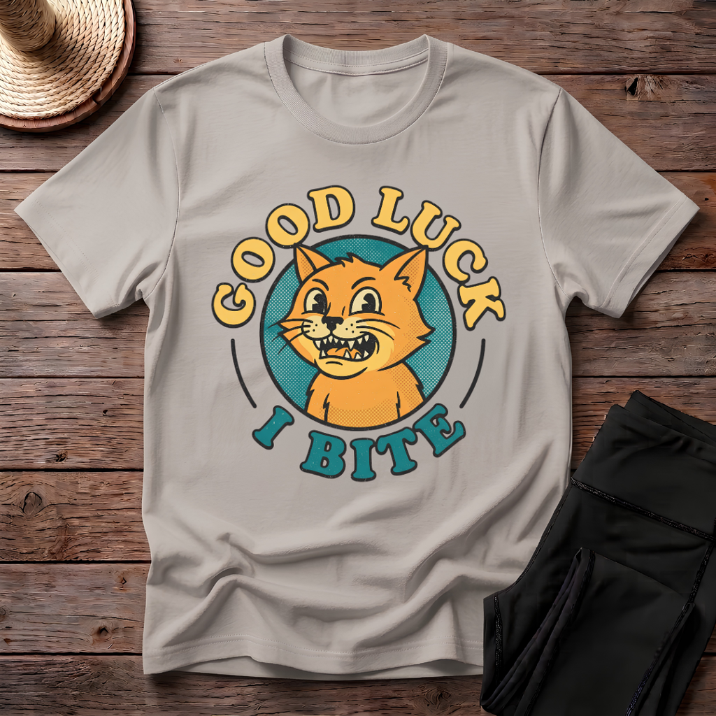 Good Luck I Bite T-Shirt