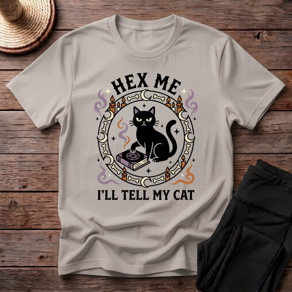 Hex Me, I'll Tell My Cat T-Shirt