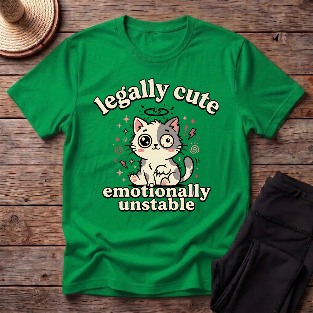 Legally Cute Emotionally Unstable T-Shirt