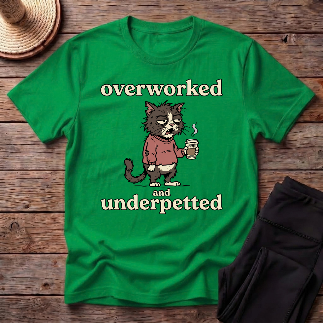 Overworked And Underpetted T-Shirt