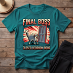 Final Boss Closed Bedroom Door T-Shirt
