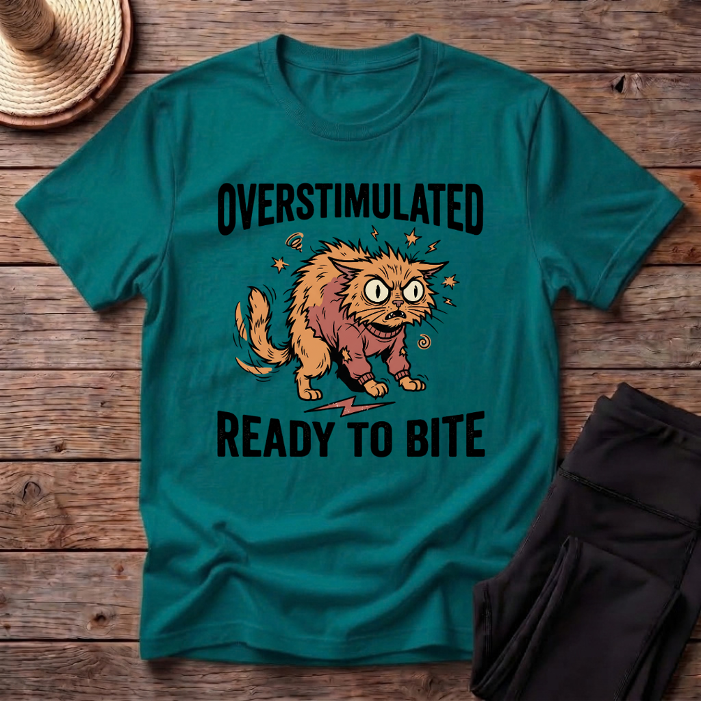 Overstimulated Ready To Bite T-Shirt