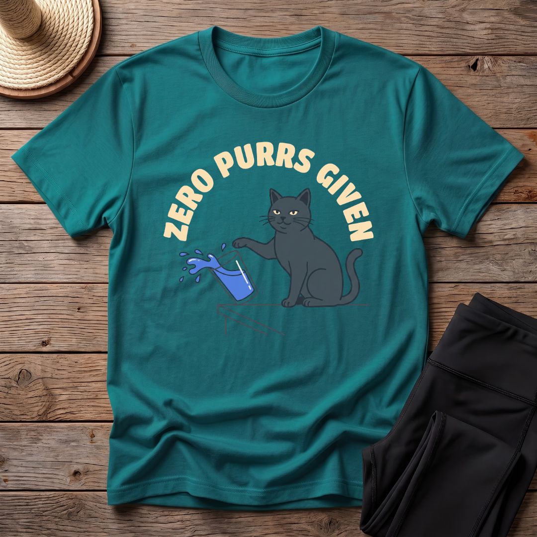 Zero Purrs Given T-Shirt