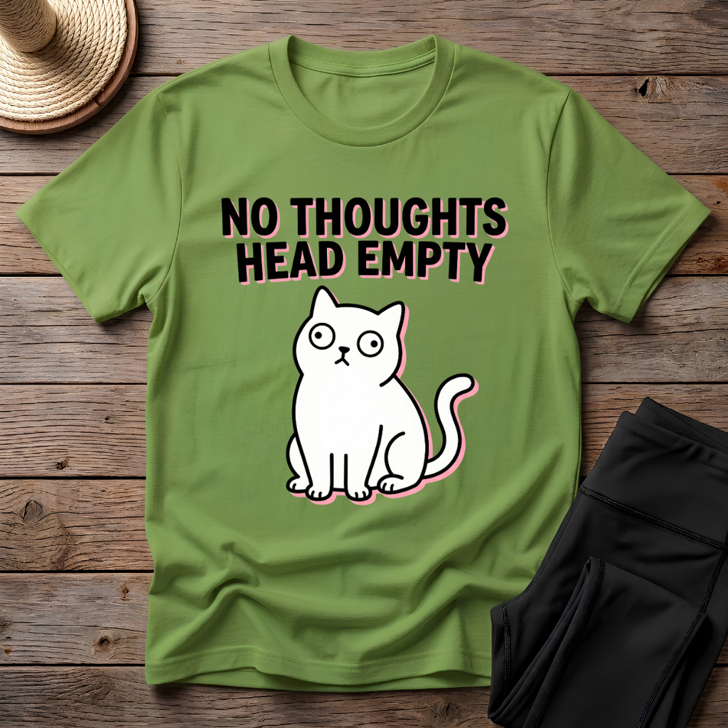 No Thoughts Head Empty T-Shirt