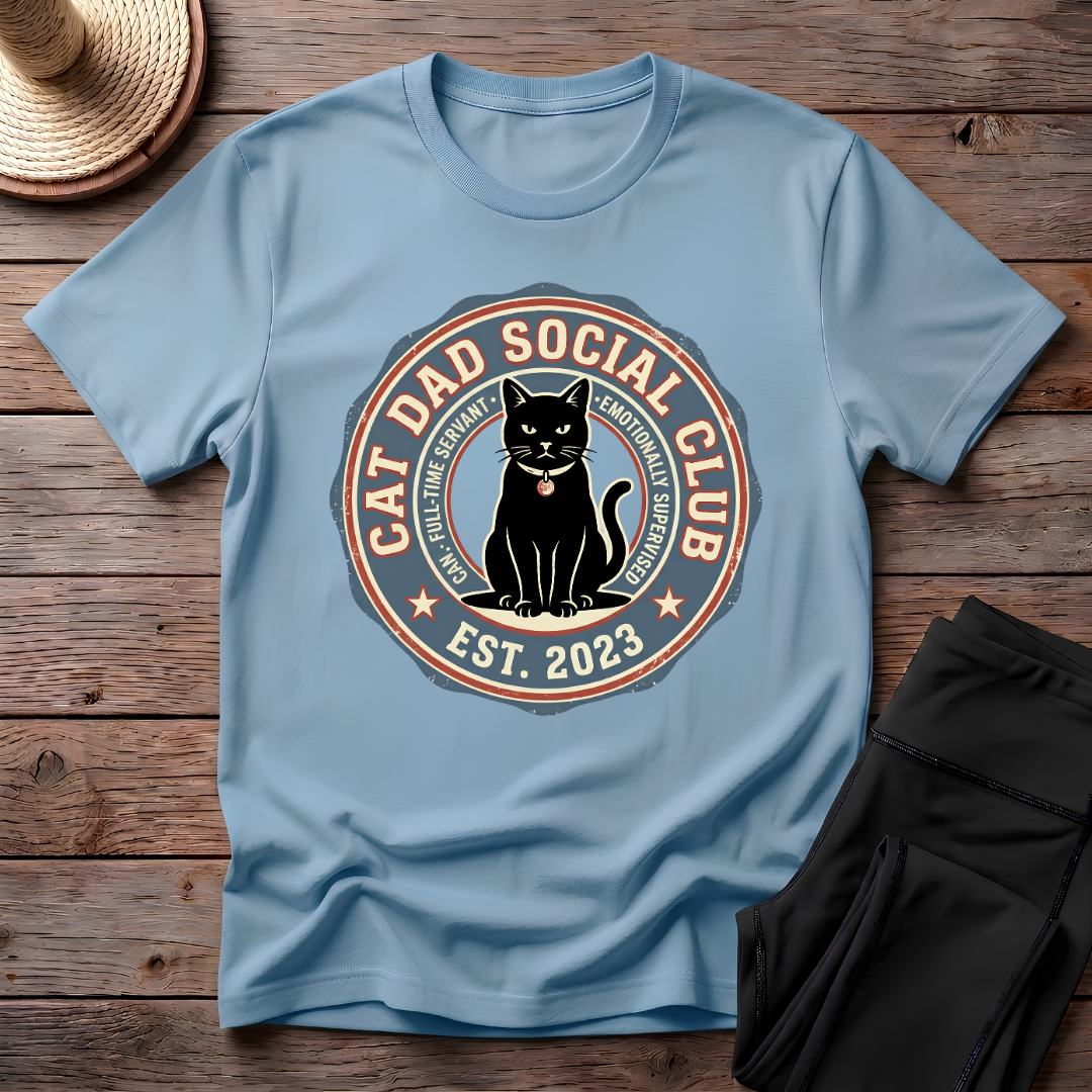 Cat Dad Social Club T-Shirt