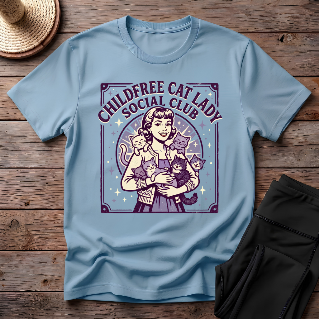 Childfree Cat Lady T-Shirt