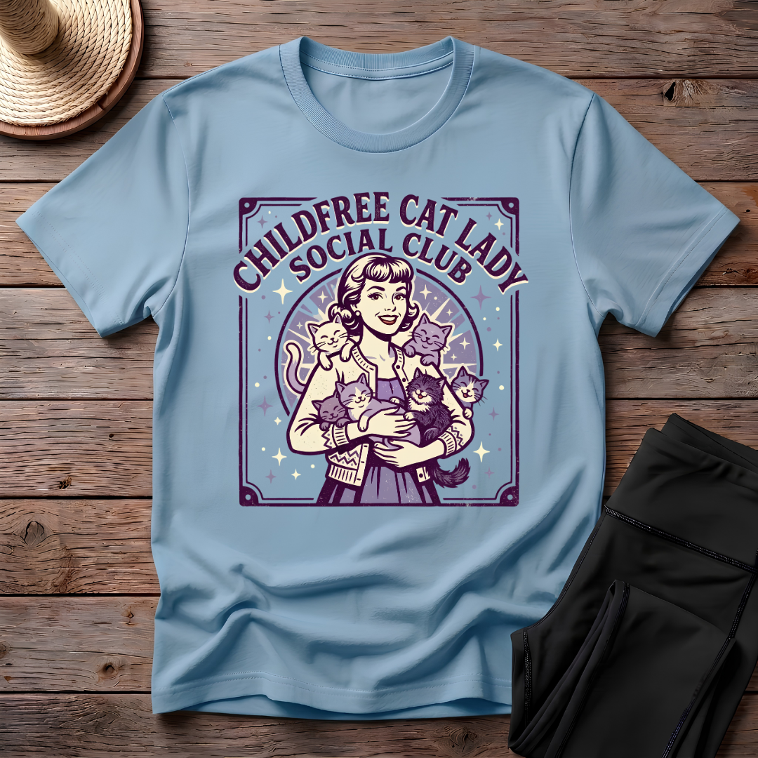 Childfree Cat Lady T-Shirt