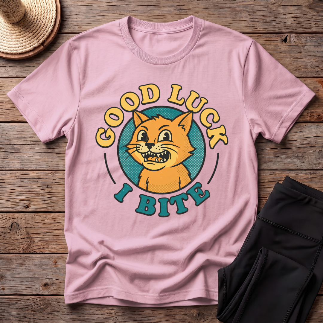 Good Luck I Bite T-Shirt