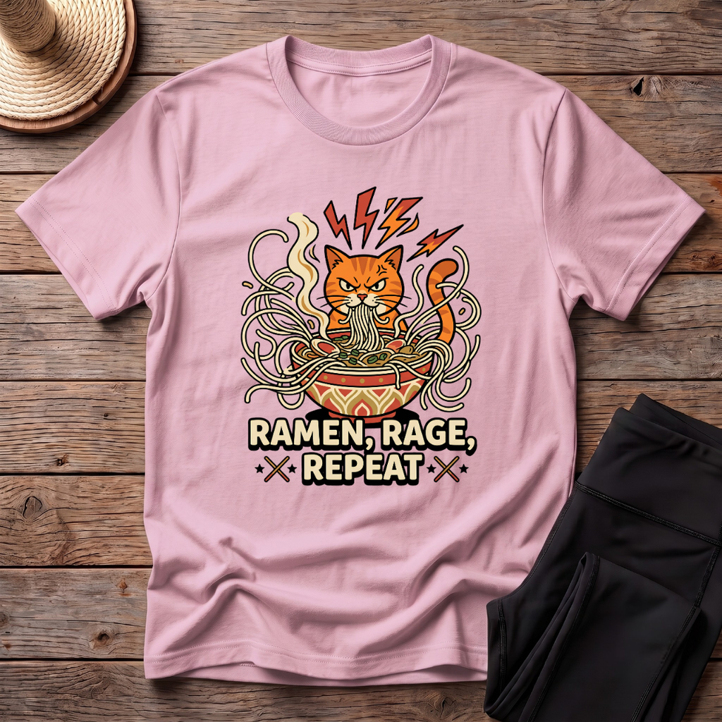 Ramen, Rage, Repeat T-Shirt