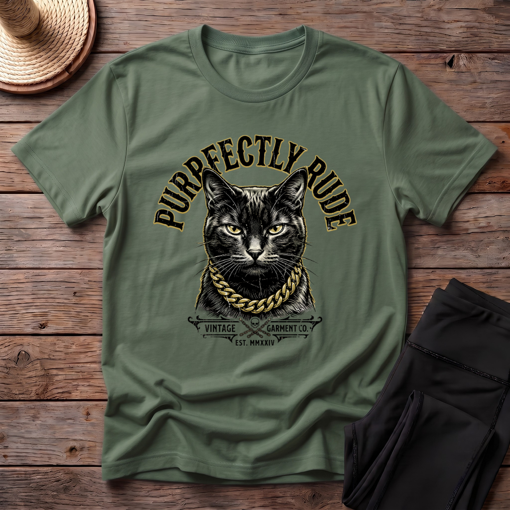 Purrfectly Rude T-Shirt