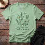Introverted With Excellent Whiskers T-Shirt