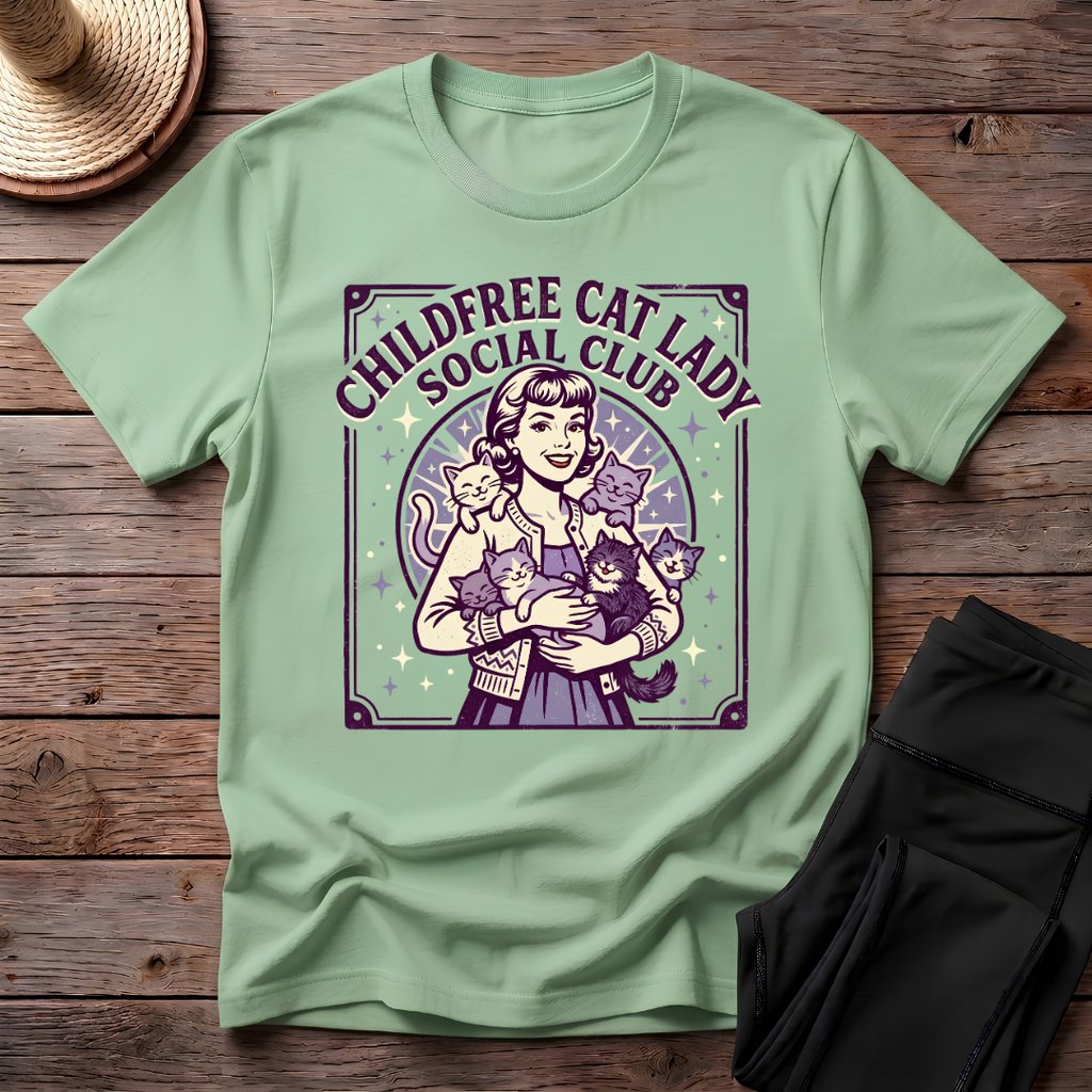 Childfree Cat Lady T-Shirt
