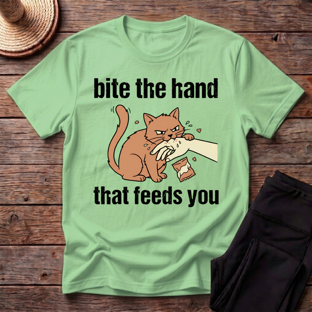 Bite The Hand That Feeds You T-Shirt