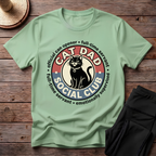 Cat Dad Social Club T-Shirt