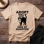 Adopt Don't Shop Hiss At Injustice T-Shirt
