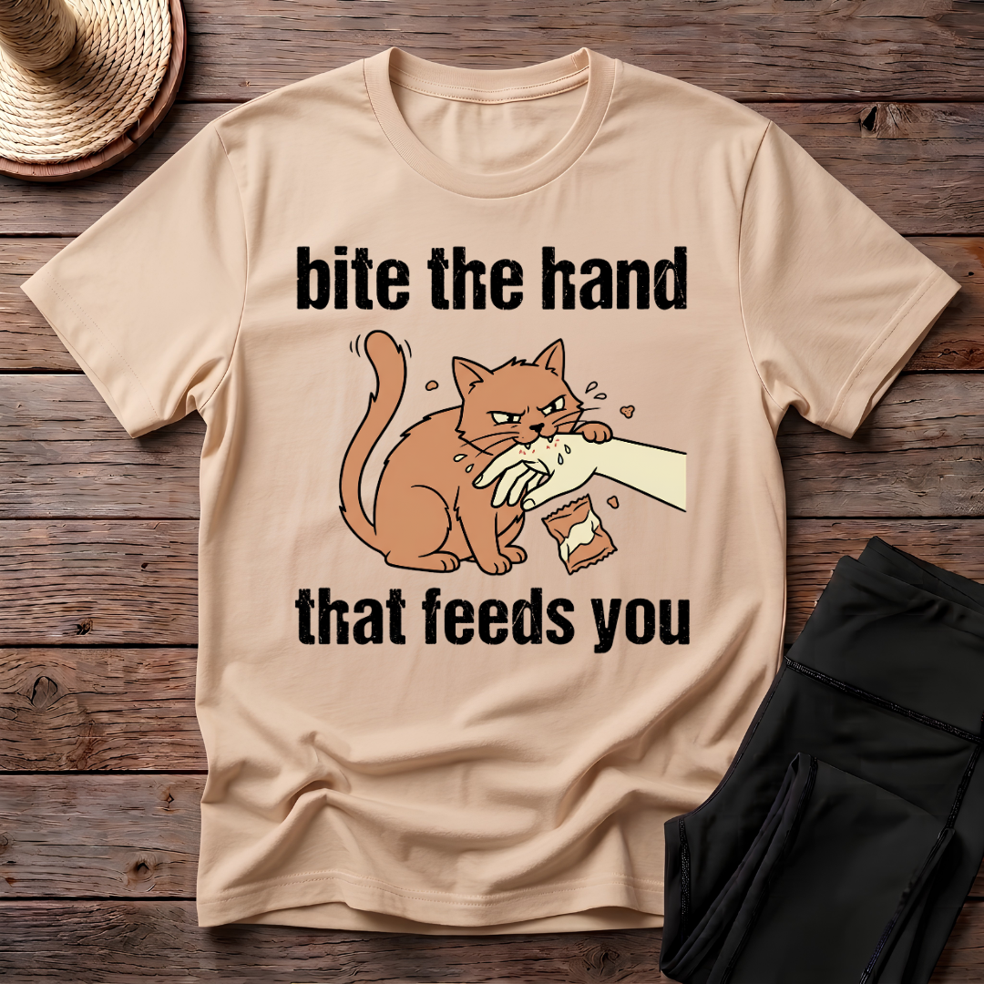 Bite The Hand That Feeds You T-Shirt