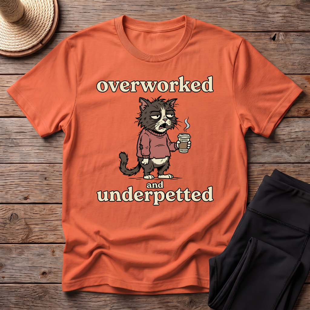 Overworked And Underpetted T-Shirt