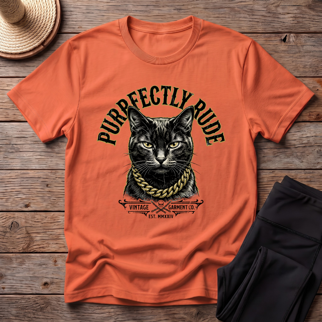 Purrfectly Rude T-Shirt