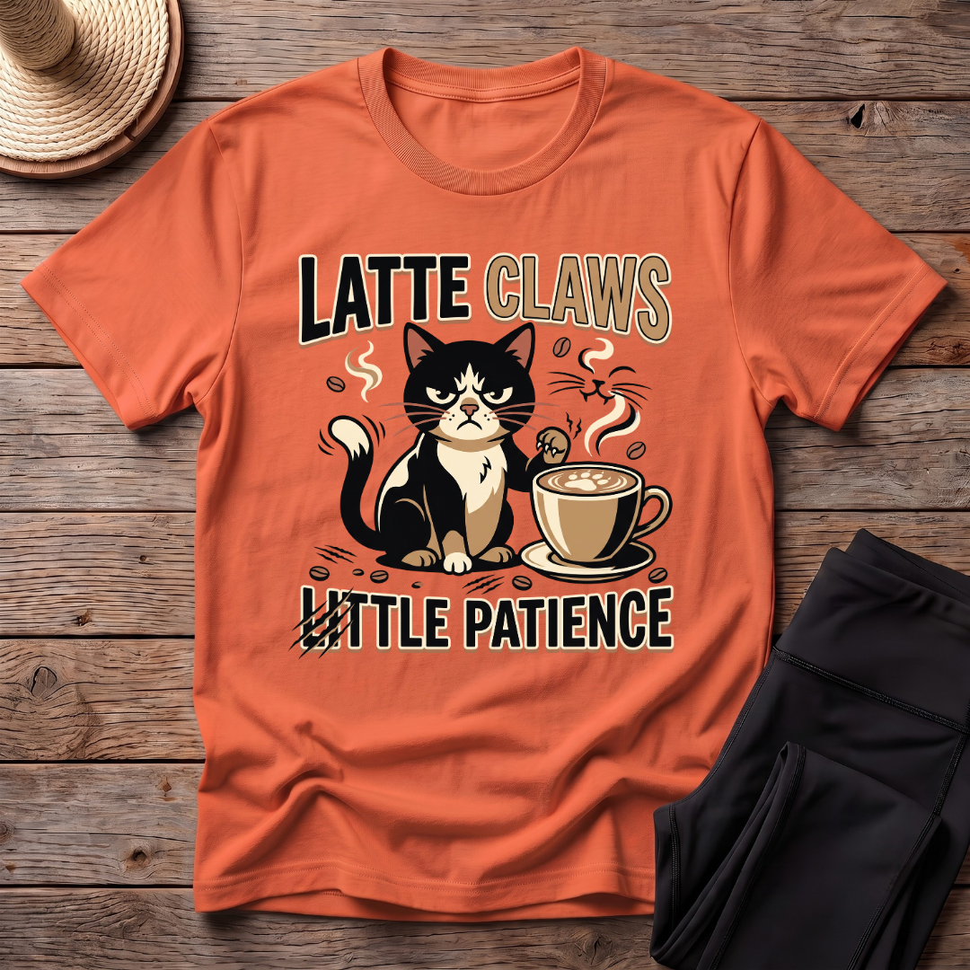 Latte Claws Little Patience T-Shirt