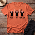 Purr Hiss Scratch T-Shirt