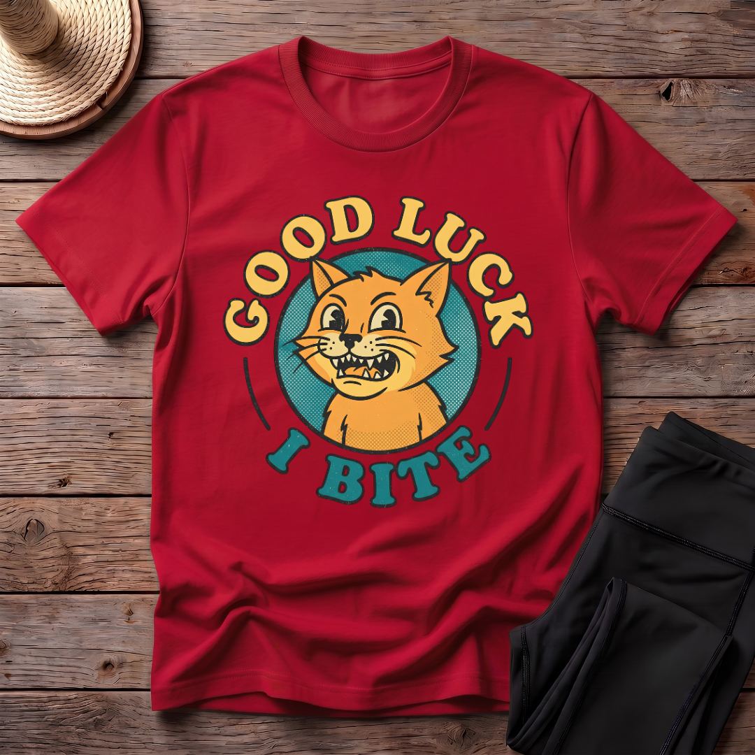 Good Luck I Bite T-Shirt