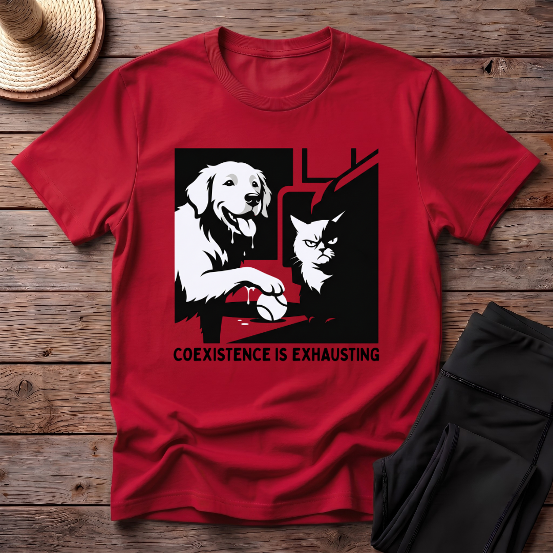 Coexistence Is Exhausting T-Shirt