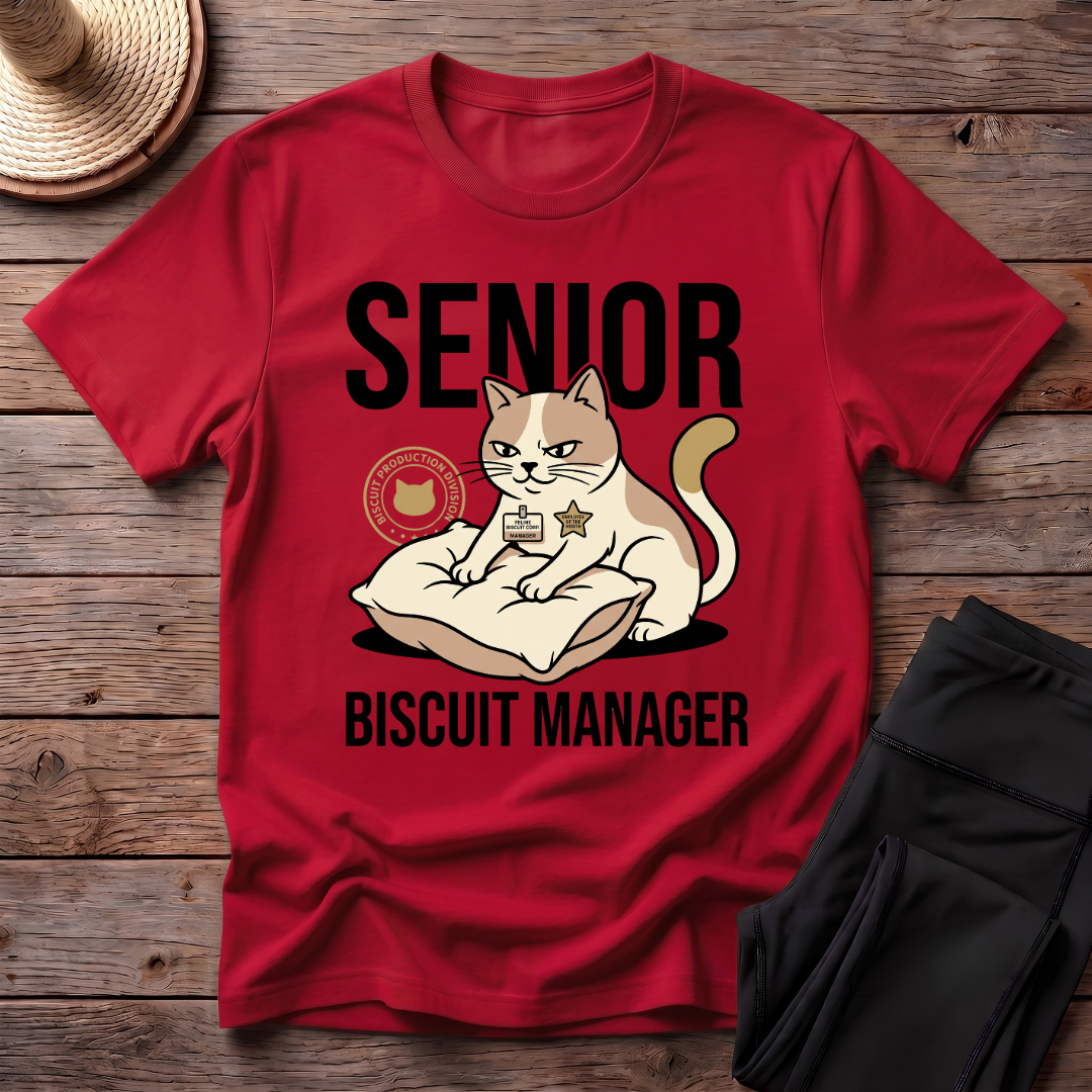 Senior Biscuit Manager T-Shirt