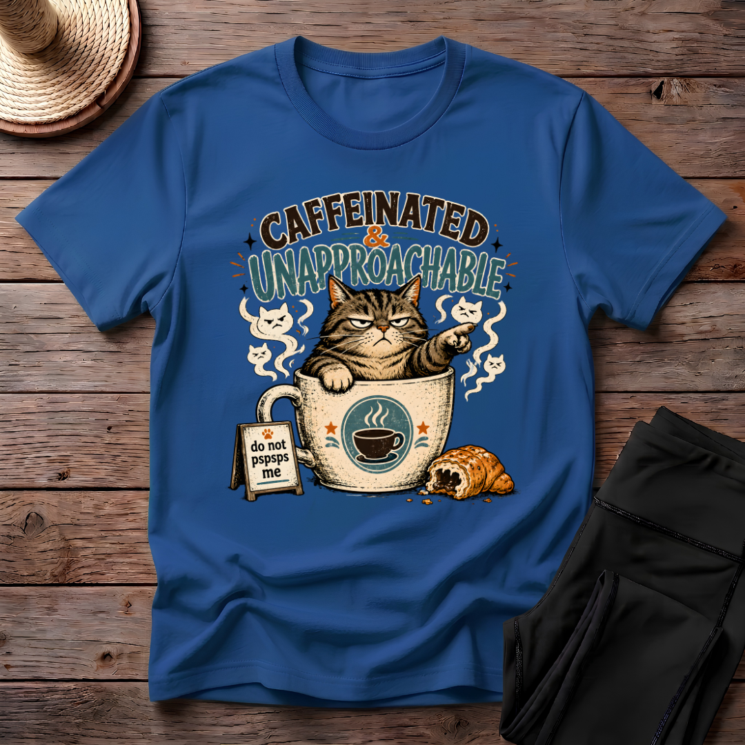 Caffeinated & Unapproachable T-Shirt