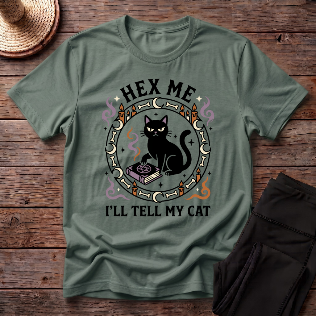 Hex Me, I'll Tell My Cat T-Shirt