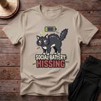 Social Battery: Hissing T-Shirt