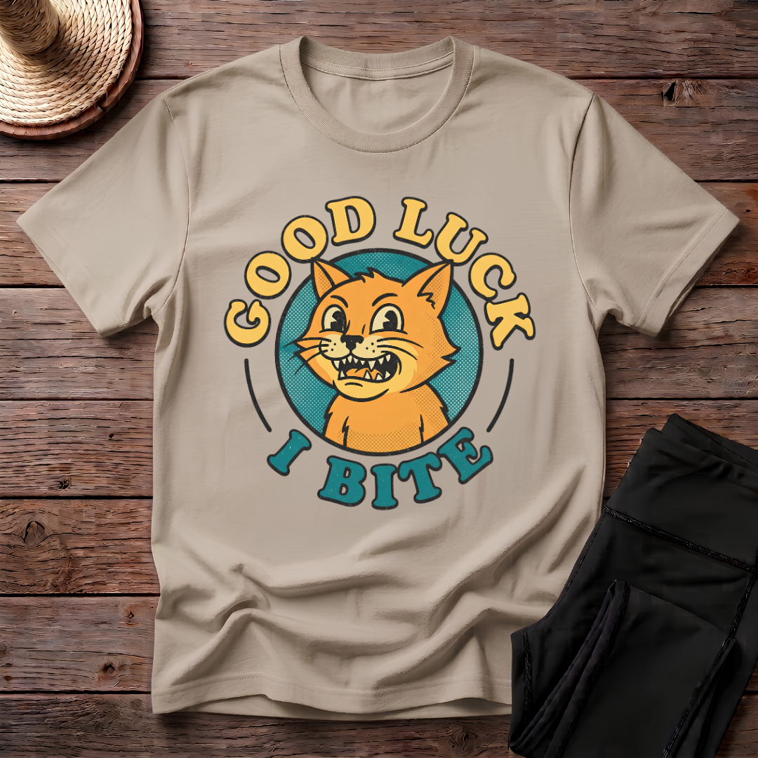 Good Luck I Bite T-Shirt