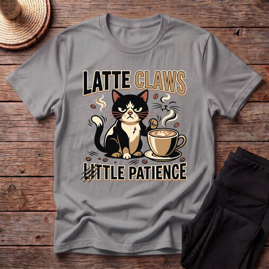 Latte Claws Little Patience T-Shirt