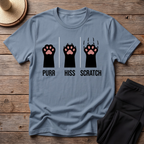 Purr Hiss Scratch T-Shirt