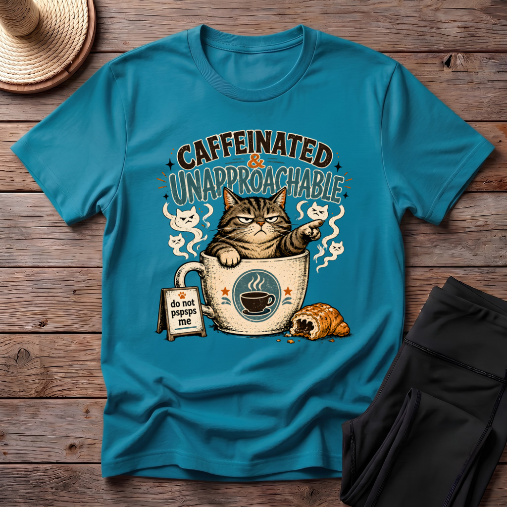 Caffeinated & Unapproachable T-Shirt