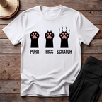 Purr Hiss Scratch T-Shirt