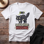 Social Battery: Hissing T-Shirt