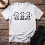 Sleep Judge Repeat T-Shirt
