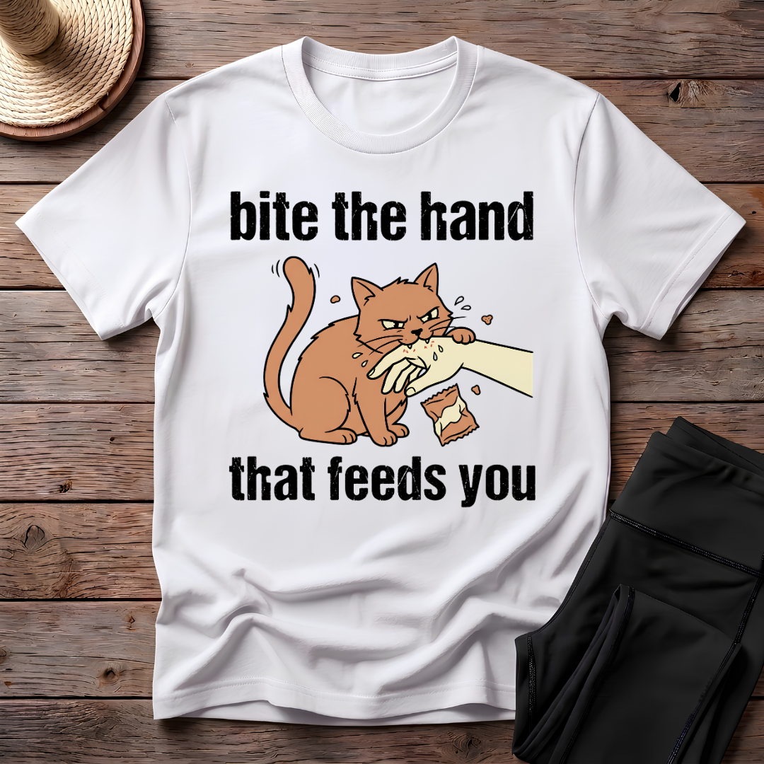 Bite The Hand That Feeds You T-Shirt