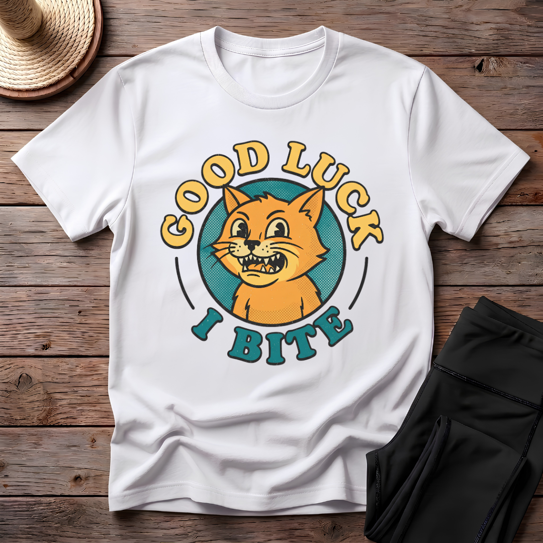 Good Luck I Bite T-Shirt