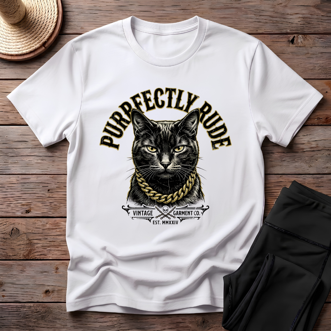 Purrfectly Rude T-Shirt