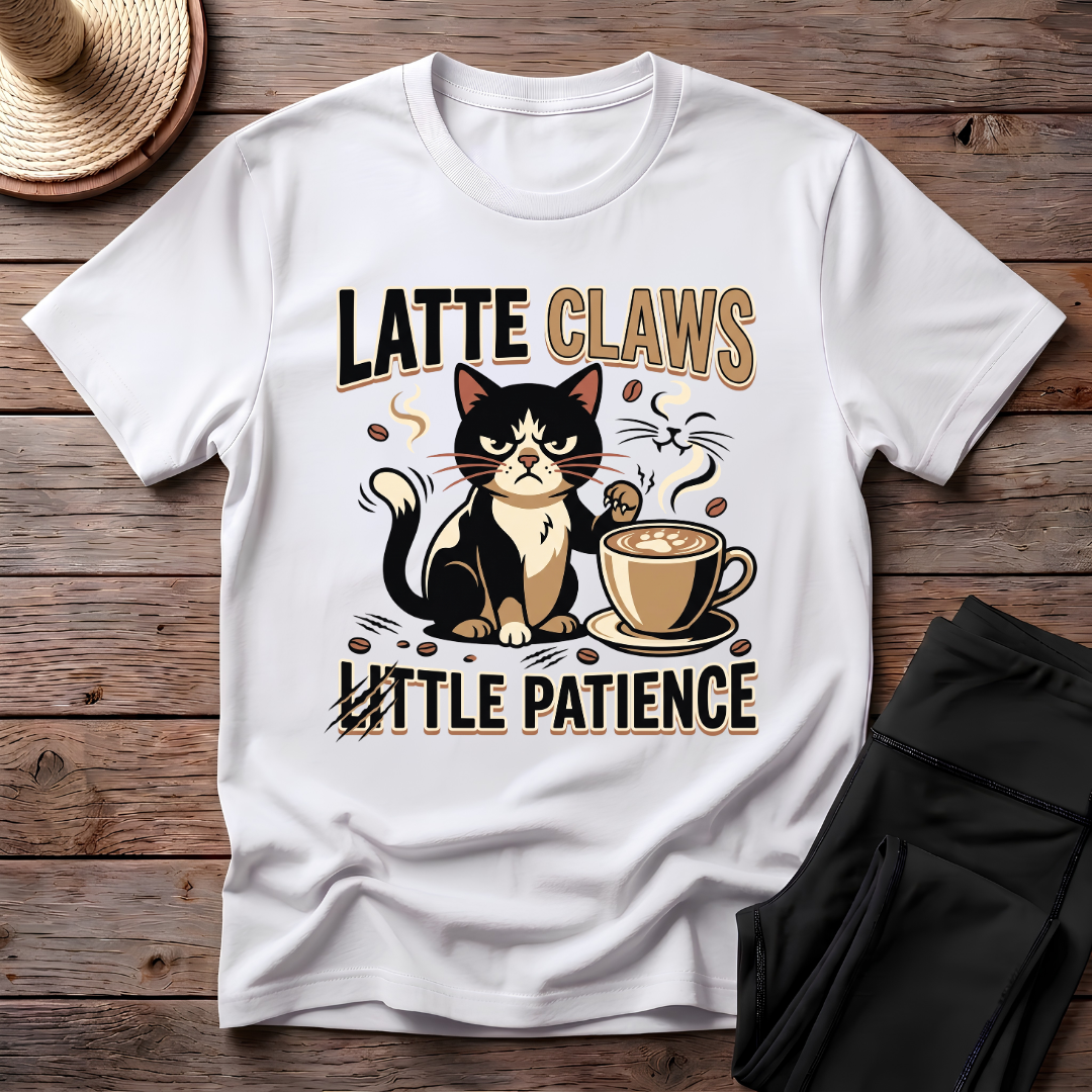 Latte Claws Little Patience T-Shirt