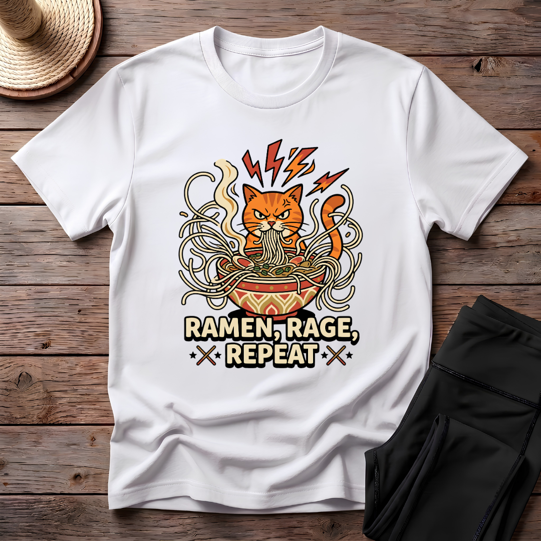 Ramen, Rage, Repeat T-Shirt